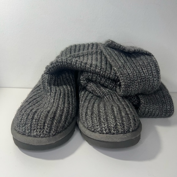 Ugg Australia Classic Cardy Y2K Adjustable Fold Over Knit Tall Boot - Picture 4 of 9